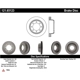 Purchase Top-Quality Rotor de frein à disque arrière par CENTRIC PARTS - 121.65123 pa5