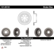 Purchase Top-Quality Rotor de frein à disque arrière par CENTRIC PARTS - 121.65133 pa3