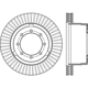Purchase Top-Quality Rotor de frein à disque arrière par CENTRIC PARTS - 121.65141 pa5