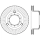 Purchase Top-Quality Rotor de frein à disque arrière par CENTRIC PARTS - 121.65151 pa5