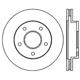 Purchase Top-Quality Rotor de frein à disque arrière by CENTRIC PARTS - 121.66006 pa13