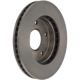 Purchase Top-Quality Rotor de frein à disque arrière by CENTRIC PARTS - 121.66006 pa6