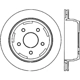 Purchase Top-Quality Rotor de frein à disque arrière par CENTRIC PARTS - 121.66039 pa11