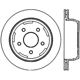 Purchase Top-Quality Rotor de frein à disque arrière par CENTRIC PARTS - 121.66039 pa3