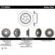 Purchase Top-Quality Rotor de frein à disque arrière par CENTRIC PARTS - 121.66039 pa7