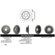 Purchase Top-Quality Rotor de frein à disque arrière par CENTRIC PARTS - 121.66039 pa8