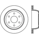 Purchase Top-Quality Rotor de frein à disque arrière par CENTRIC PARTS - 121.66041 pa7