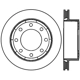 Purchase Top-Quality Rotor de frein à disque arrière par CENTRIC PARTS - 121.66043 pa2
