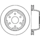 Purchase Top-Quality Rotor de frein à disque arrière par CENTRIC PARTS - 121.66045 pa12