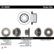 Purchase Top-Quality Rotor de frein à disque arrière par CENTRIC PARTS - 121.66050 pa7