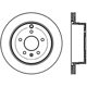 Purchase Top-Quality Rotor de frein à disque arrière par CENTRIC PARTS - 121.66068 pa5