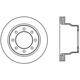 Purchase Top-Quality Rotor de frein à disque arrière par CENTRIC PARTS - 121.66071 pa11