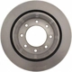 Purchase Top-Quality Rotor de frein à disque arrière de CENTRIC PARTS - 121.66075 pa10