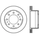 Purchase Top-Quality Rotor de frein à disque arrière par CENTRIC PARTS - 121.66077 pa2