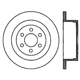 Purchase Top-Quality Rotor de frein à disque arrière par CENTRIC PARTS - 121.67058 pa3
