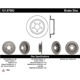 Purchase Top-Quality Rotor de frein à disque arrière par CENTRIC PARTS - 121.67063 pa1