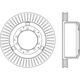 Purchase Top-Quality Rotor de frein à disque arrière par CENTRIC PARTS - 121.67078 pa5