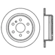 Purchase Top-Quality Rotor de frein à disque arrière par CENTRIC PARTS - 320.35107 pa1