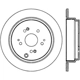 Purchase Top-Quality Rotor de frein à disque arrière par CENTRIC PARTS - 320.40059 pa3