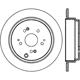 Purchase Top-Quality Rotor de frein à disque arrière par CENTRIC PARTS - 320.40065 pa3