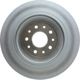 Purchase Top-Quality CENTRIC PARTS - 320.61081 - Rear Disc Brake Rotor pa6