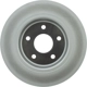 Purchase Top-Quality Rotor de frein à disque arrière par CENTRIC PARTS - 320.61099 pa5