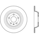 Purchase Top-Quality Rotor de frein à disque arrière par CENTRIC PARTS - 320.61103 pa2