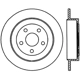 Purchase Top-Quality Rotor de frein à disque arrière par CENTRIC PARTS - 320.63043 pa5