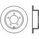 Purchase Top-Quality Rotor de frein à disque arrière par CENTRIC PARTS - 320.63066 pa2