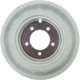 Purchase Top-Quality Rotor de frein à disque arrière par CENTRIC PARTS - 320.63069 pa5