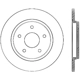 Purchase Top-Quality CENTRIC PARTS - 320.67071 - Rear Disc Brake Rotor pa10