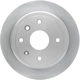 Purchase Top-Quality DYNAMIC FRICTION COMPANY - 600-01011 - Rear Brake Rotor pa1