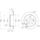Purchase Top-Quality Rotor de frein à disque arrière par DYNAMIC FRICTION COMPANY - 600-03014 pa2