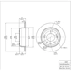 Purchase Top-Quality Rotor de frein à disque arrière par DYNAMIC FRICTION COMPANY - 600-03029 pa6