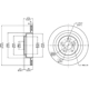 Purchase Top-Quality Rotor de frein à disque arrière par DYNAMIC FRICTION COMPANY - 600-13019 pa3