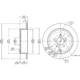 Purchase Top-Quality Rotor de frein à disque arrière par DYNAMIC FRICTION COMPANY - 600-13021 pa3
