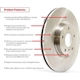 Purchase Top-Quality Rear Disc Brake Rotor by DYNAMIC FRICTION COMPANY - 600-13023 pa11