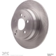 Purchase Top-Quality DYNAMIC FRICTION COMPANY - 600-27019 - Rear Disc Brake Rotor pa5