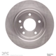 Purchase Top-Quality DYNAMIC FRICTION COMPANY - 600-31042 - Rear Disc Brake Rotor pa4