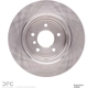 Purchase Top-Quality Rear Disc Brake Rotor by DYNAMIC FRICTION COMPANY - 600-31075 pa3