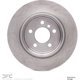 Purchase Top-Quality DYNAMIC FRICTION COMPANY - 600-31140 - Rear Disc Brake Rotor pa6