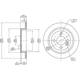 Purchase Top-Quality Rotor de frein à disque arrière by DYNAMIC FRICTION COMPANY - 600-32003 pa5