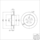 Purchase Top-Quality Rear Disc Brake Rotor by DYNAMIC FRICTION COMPANY - 600-39014 pa5