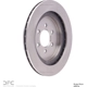 Purchase Top-Quality DYNAMIC FRICTION COMPANY - 600-40014 - Rear Disc Brake Rotor pa3