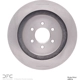Purchase Top-Quality DYNAMIC FRICTION COMPANY - 600-40014 - Rear Disc Brake Rotor pa4