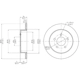 Purchase Top-Quality Rotor de frein à disque arrière par DYNAMIC FRICTION COMPANY - 600-40083 pa2