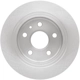 Purchase Top-Quality Rear Disc Brake Rotor by DYNAMIC FRICTION COMPANY - 600-45015 pa6