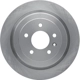 Purchase Top-Quality DYNAMIC FRICTION COMPANY - 600-46032 - Rear Disc Brake Rotor pa5