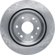 Purchase Top-Quality DYNAMIC FRICTION COMPANY - 600-47093 - Rear Disc Brake Rotor pa4