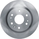 Purchase Top-Quality DYNAMIC FRICTION COMPANY - 600-47093 - Rear Disc Brake Rotor pa5